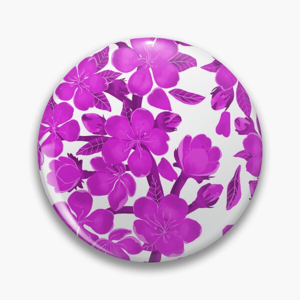 Item preview, Cherry Blossom Hot Pink  Floral designed and sold by altastudio.