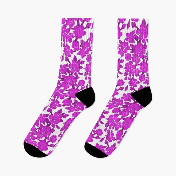 Item preview, Cherry Blossom Hot Pink  Floral designed and sold by altastudio.