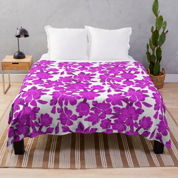Item preview, Cherry Blossom Hot Pink Floral designed and sold by altastudio.