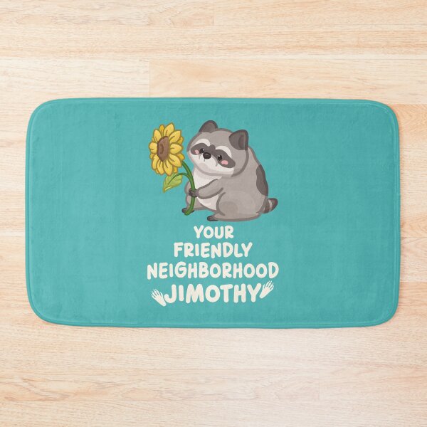 Item preview, Your Friendly Neighborhood Jimothy Raccoon Light Font Version designed and sold by Khotekmei.