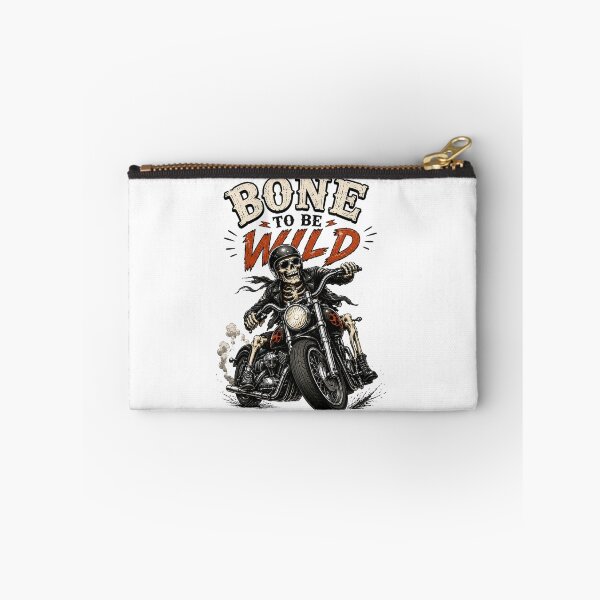 Item preview, Bone to Be Wild Biker Graphic designed and sold by Side Quest Co..