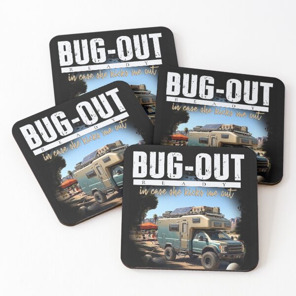 Item preview, Bug-Out Ready Funny Husband Survival Shirt - Prepper Marriage Humor designed and sold by BemzCorner.