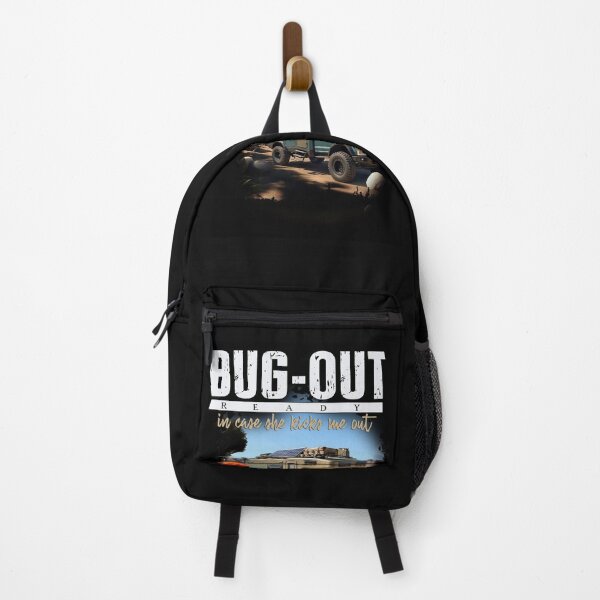 Item preview, Bug-Out Ready Funny Husband Survival Shirt - Prepper Marriage Humor designed and sold by BemzCorner.