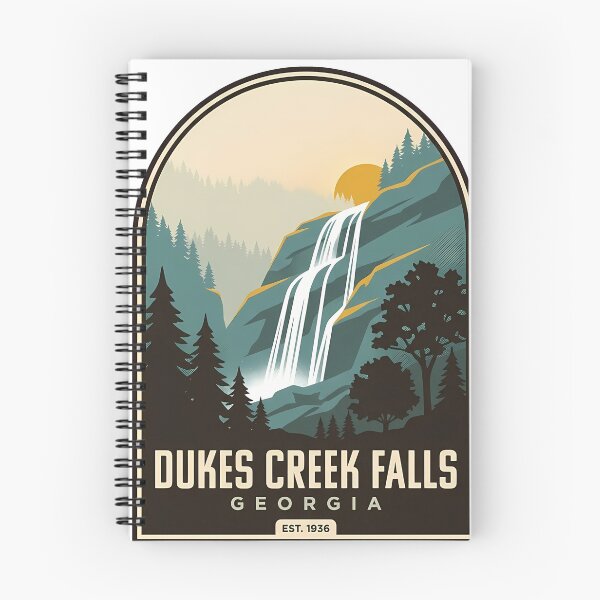 Item preview, Dukes Creek Falls Georgia designed and sold by DetourDgn.