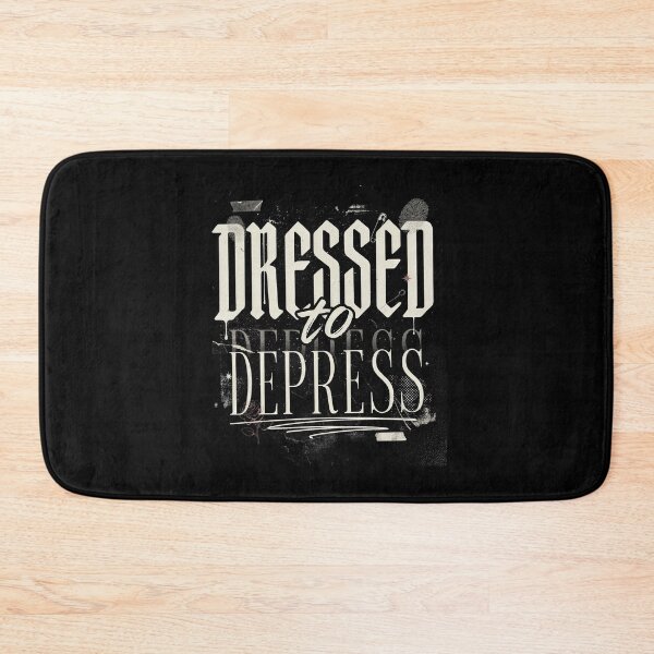 Item preview, Dressed to Depress Emo Gift for Goth Fashion Lovers designed and sold by Say It With Ink.