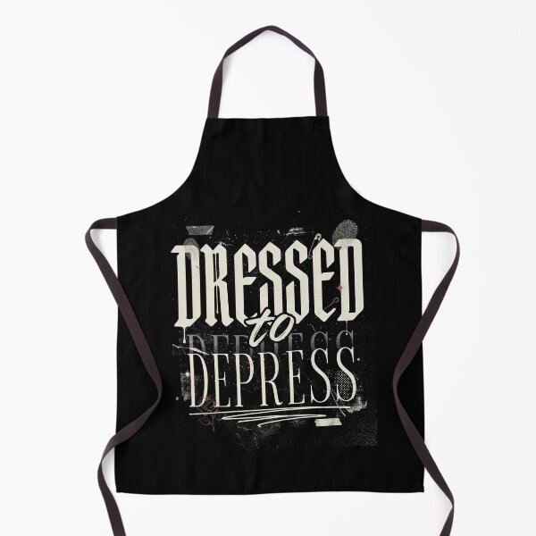 Item preview, Dressed to Depress Emo Gift for Goth Fashion Lovers designed and sold by Say It With Ink.