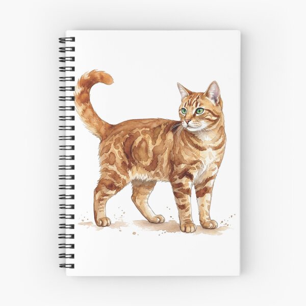 Item preview, water color orange cat sticker designed and sold by Stickers void.