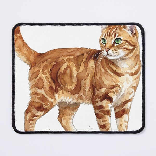 Item preview, water color orange cat sticker designed and sold by Stickers void.