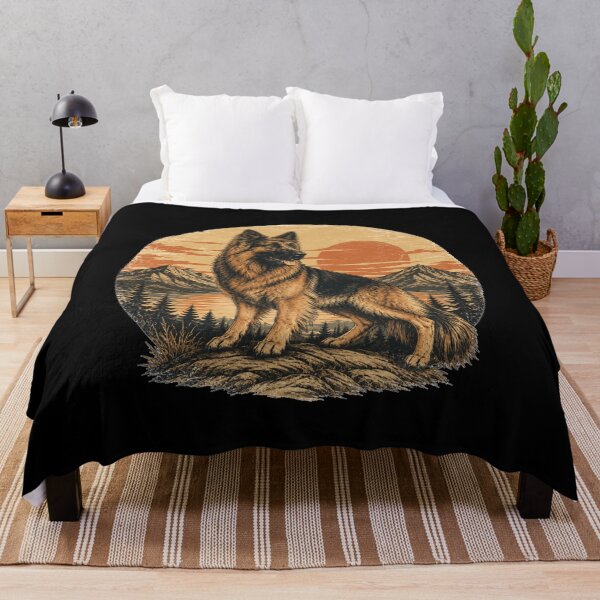 Item preview, Vintage German Shepherd Sunset designed and sold by Bartas2026.
