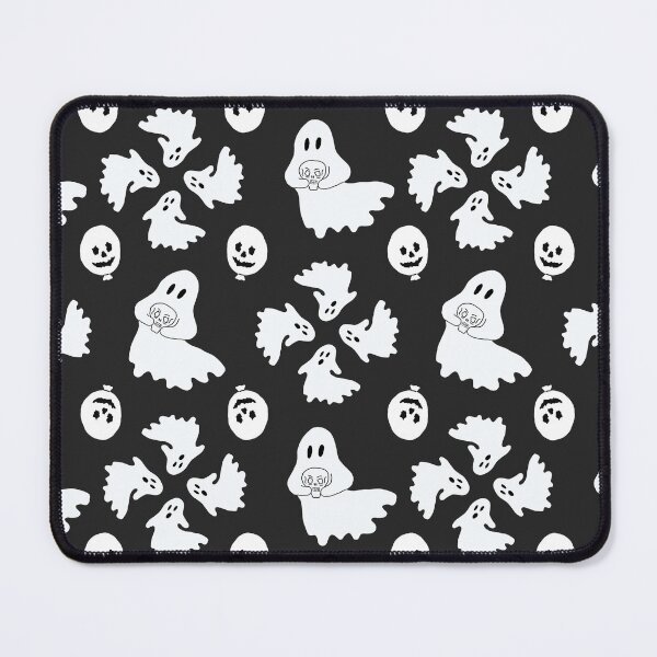 Item preview, Cute and Spooky Halloween Ghosts with Skulls and Balloons designed and sold by studiodrchicken.