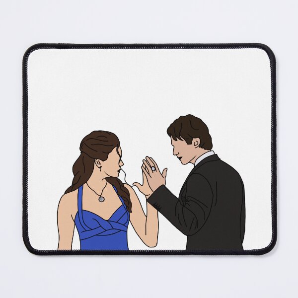 Item preview, Elena and Damon at Miss Mystic Falls - The Vampire Diaries designed and sold by chloee2805.