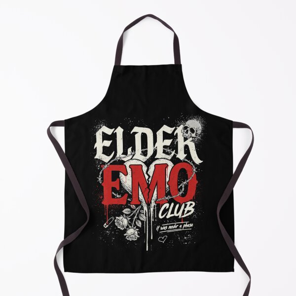 Item preview, Elder Emo Club It Was Never a Phase Nostalgic Gift designed and sold by Say It With Ink.