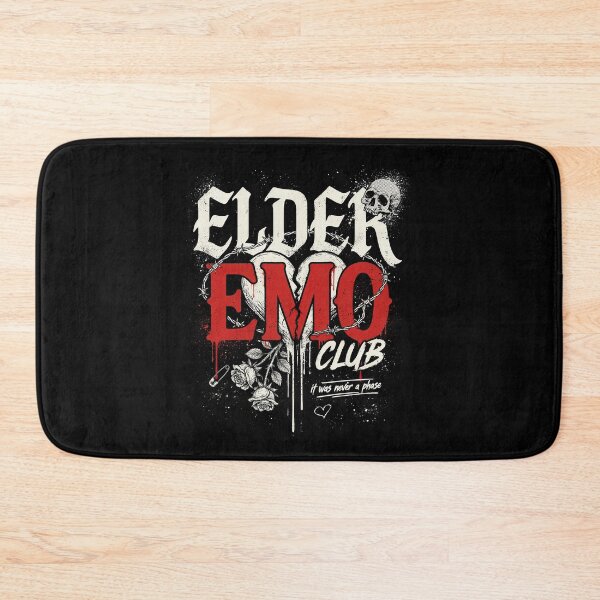 Item preview, Elder Emo Club It Was Never a Phase Nostalgic Gift designed and sold by Say It With Ink.