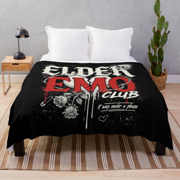 Item preview, Elder Emo Club It Was Never a Phase Nostalgic Gift designed and sold by Say It With Ink.