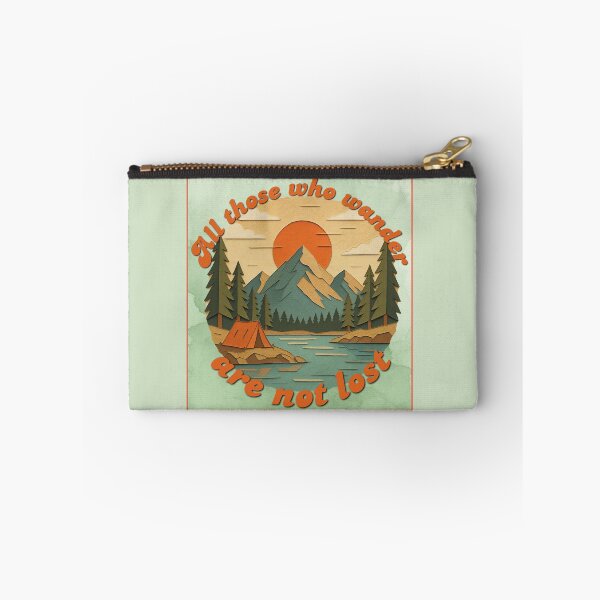 Item preview, All Those Who Wander Are Not Lost – Mountain Camping Papercut Art designed and sold by DonnaRaine.