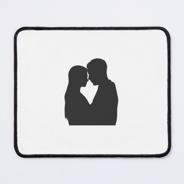 Item preview, Love Silhouette Sweet Couple in Love Art designed and sold by IRORA..