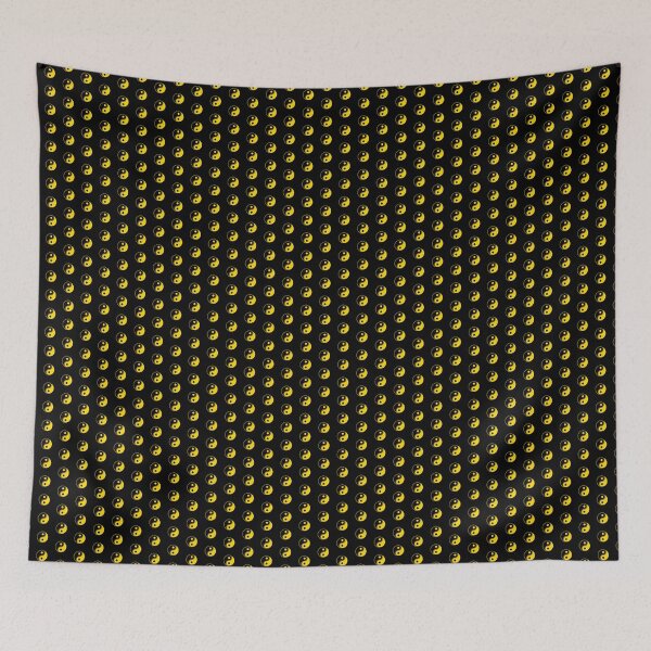 Item preview, Gold Yin Yang Taoism Balance Symbol designed and sold by pattern-archive.