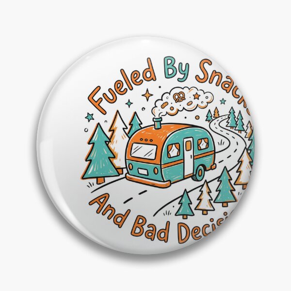 Item preview, Fueled By Snacks And Bad Decisions - Road Trip designed and sold by BinAlgoPix.