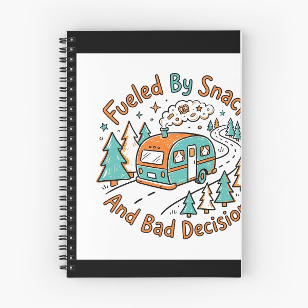 Item preview, Fueled By Snacks And Bad Decisions - Road Trip designed and sold by BinAlgoPix.