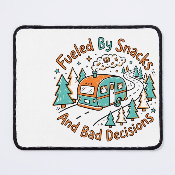 Item preview, Fueled By Snacks And Bad Decisions - Road Trip designed and sold by BinAlgoPix.