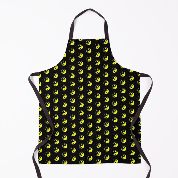 Item preview, Yellow Yin Yang Taoism Balance Symbol designed and sold by pattern-archive.