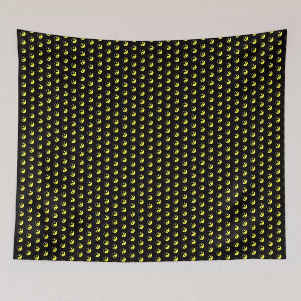 Item preview, Yellow Yin Yang Taoism Balance Symbol designed and sold by pattern-archive.