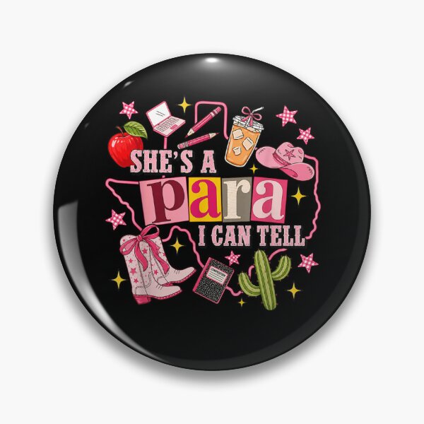 Item preview, Shes A Para I Can Tell Paraprofessional Teacher Appreciation Coquette Western designed and sold by Creative Spark.