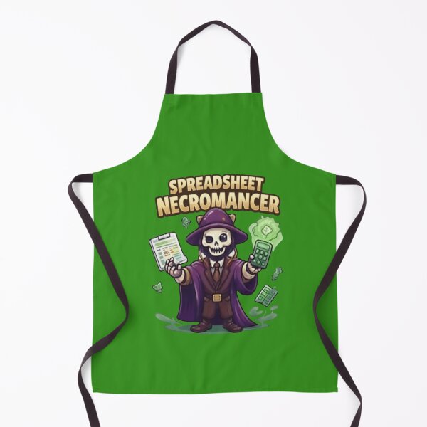 Item preview, Funny Spreadsheet Necromancer Accounting Excel Humor designed and sold by Northern Glow Art.