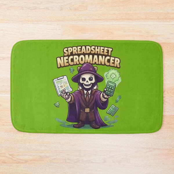 Item preview, Funny Spreadsheet Necromancer Accounting Excel Humor designed and sold by Northern Glow Art.