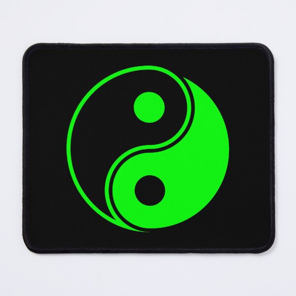 Item preview, Lime Yin Yang Taoism Balance Symbol designed and sold by pattern-archive.