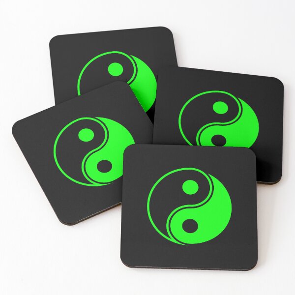 Item preview, Lime Yin Yang Taoism Balance Symbol designed and sold by pattern-archive.