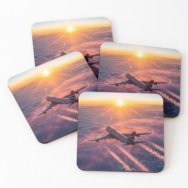 Item preview, Boeing 747 Sunrise Climb designed and sold by Airpower Art.