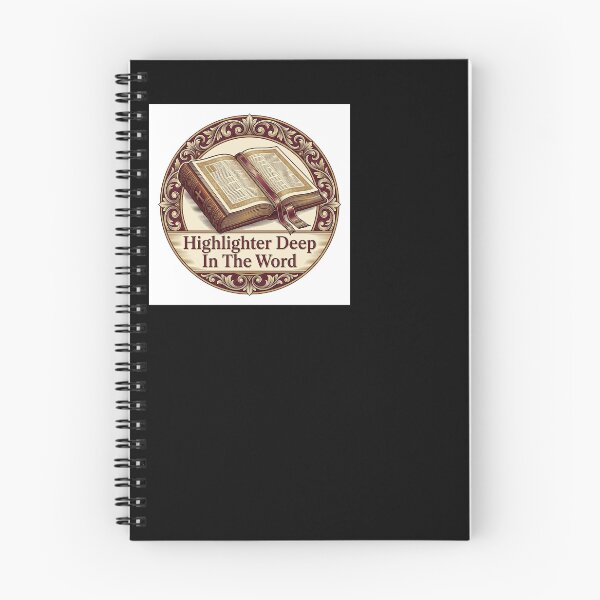 Item preview, Highlighter Deep In The Word - Bible Study designed and sold by BinAlgoPix.