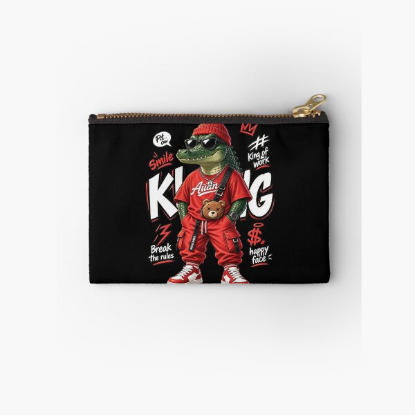 Item preview, Cool Crocodile Streetwear King – Funny Rebellious Croc Character designed and sold by limos.