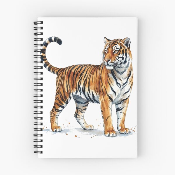 Item preview, water color tiger sticker designed and sold by Stickers void.