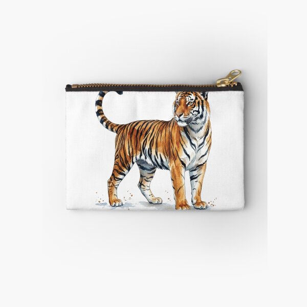 Item preview, water color tiger sticker designed and sold by Stickers void.