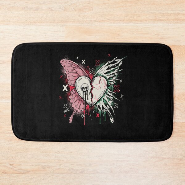 Item preview, Broken Heart Butterfly Emo Gift for Goth Aesthetic Fans designed and sold by Say It With Ink.