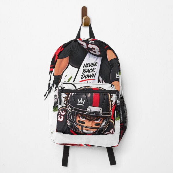 Item preview, Game Face On Football Anime Player Sticker | American Football Sports Sticker designed and sold by Genzfirevibes.