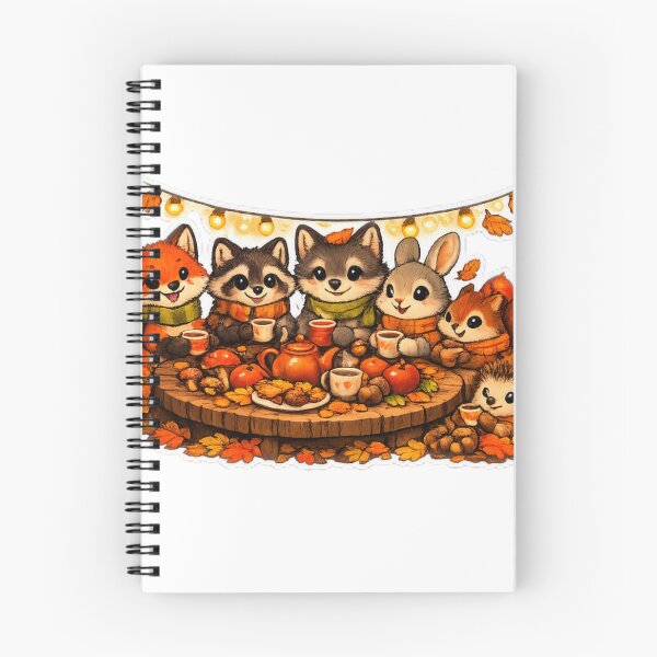 Item preview, Autumn Forest Tea Party Stickers designed and sold by ANNART1602.