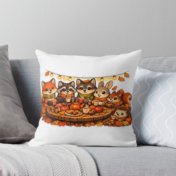 Item preview, Autumn Forest Tea Party Stickers designed and sold by ANNART1602.