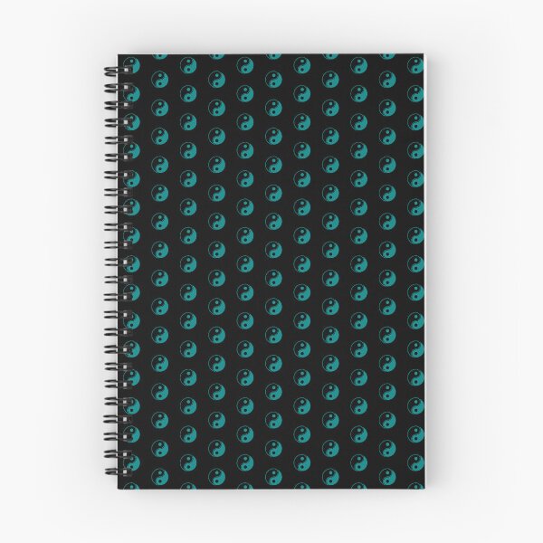 Item preview, Teal Yin Yang Taoism Balance Symbol designed and sold by pattern-archive.
