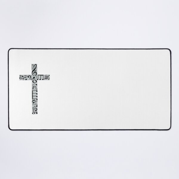Item preview, Cross with music notes designed and sold by SPF14.