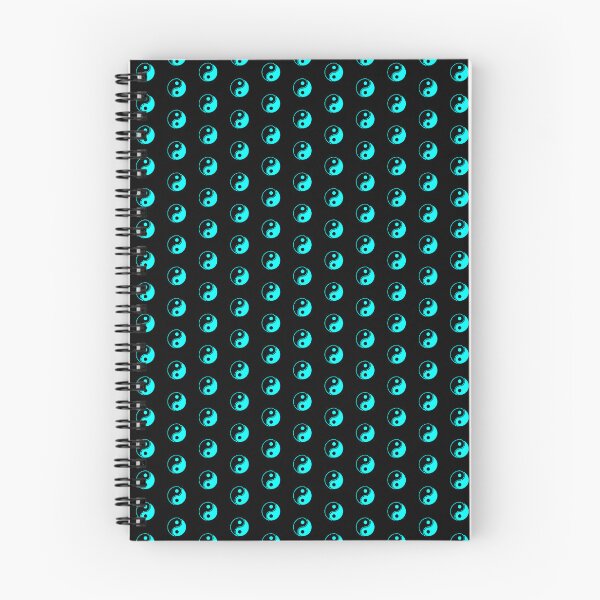 Item preview, Cyan Yin Yang Taoism Balance Symbol designed and sold by pattern-archive.