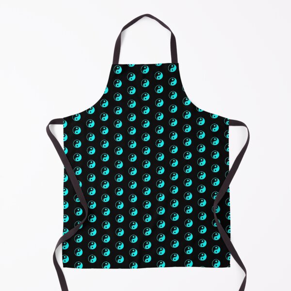Item preview, Cyan Yin Yang Taoism Balance Symbol designed and sold by pattern-archive.