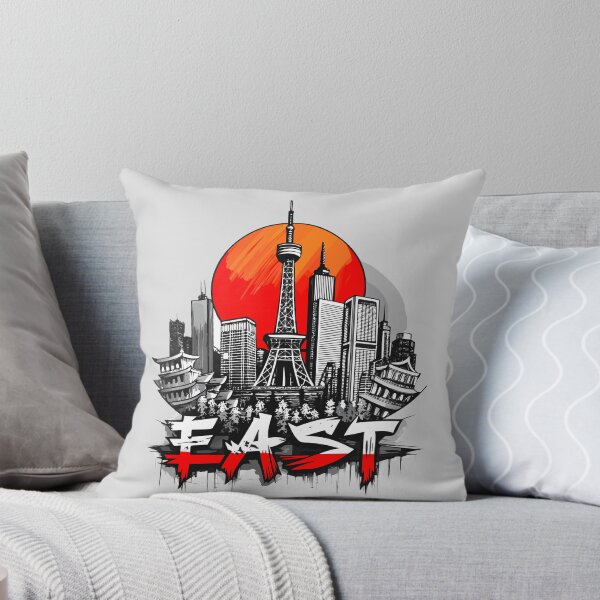 Item preview, East City – Japanese Metropolis Urban Graphic designed and sold by VikArtStudio.