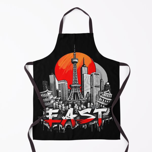 Item preview, East City – Japanese Metropolis Urban Graphic designed and sold by VikArtStudio.