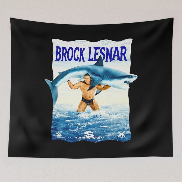 Item preview, Brock Lesnar SummerSlam WWE Wrestling Shark Ocean Wave designed and sold by jonathsah.