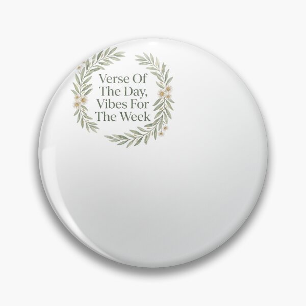 Item preview, Verse Of The Day, Vibes For The Week - Bible Study designed and sold by BinAlgoPix.