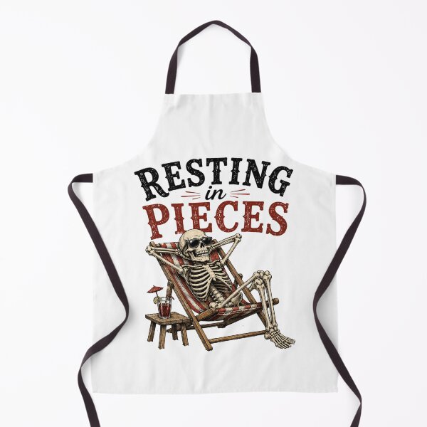 Item preview, Skeleton Lounging in Pieces designed and sold by Side Quest Co..