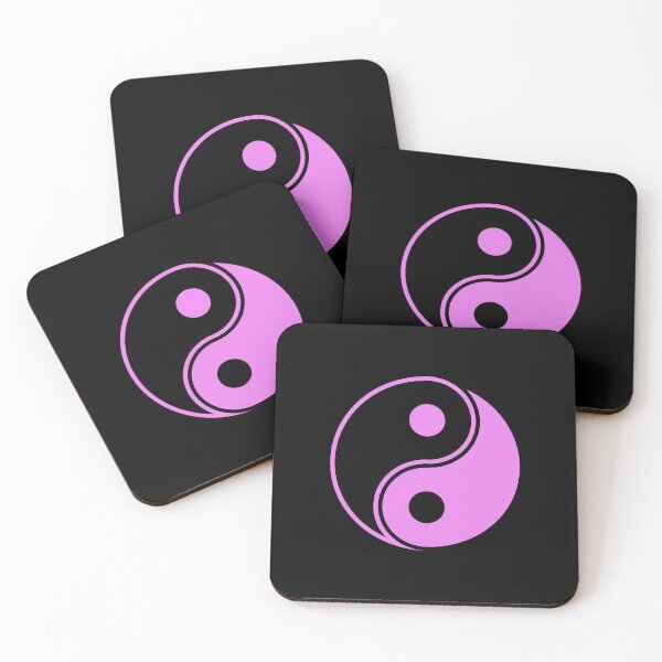 Item preview, Violet Yin Yang Taoism Balance Symbol designed and sold by pattern-archive.